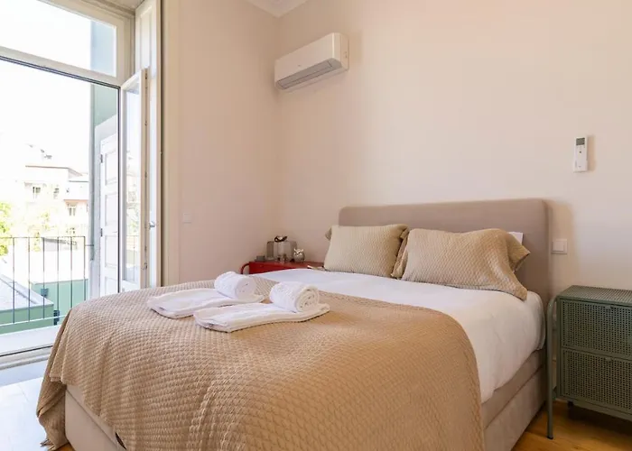 Appartement Duque Flat - Ac & Balcony By Lovelystay Porto